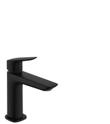 hansgrohe Logis Einhebel-Waschtischmischer 110 Fine CoolStart ohne Ablaufgarnitur Mattschwarz, 71255670