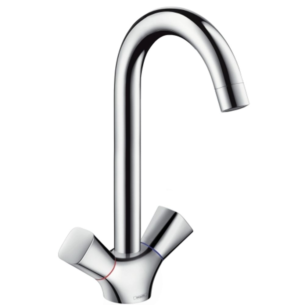 Hansgrohe HG Zweigr.Spültischarmatur 220 Logis M31 1jet chrom, 71280000