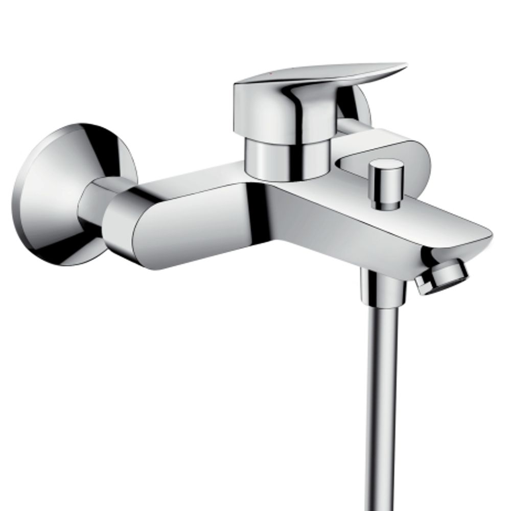 hansgrohe Logis Einhebel-Wannenmischer Aufputz Chrom, 71400000