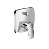 hansgrohe Logis Einhebel-Wannenmischer Unterputz mit integrierter Sicherungskombination nach EN1717 für iBox universal Chrom, 71407000