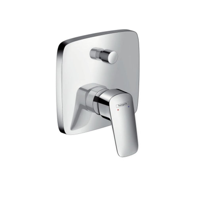 hansgrohe Logis Einhebel-Wannenmischer Unterputz mit integrierter Sicherungskombination nach EN1717 für iBox universal Chrom, 71407000