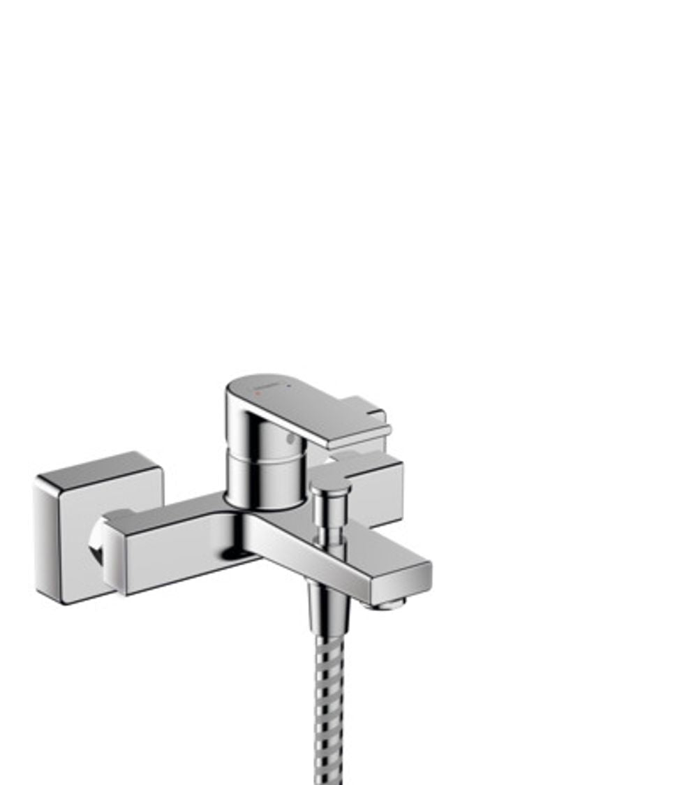 hansgrohe Vernis Shape Einhebel-Wannenmischer Aufputz Chrom, 71450000