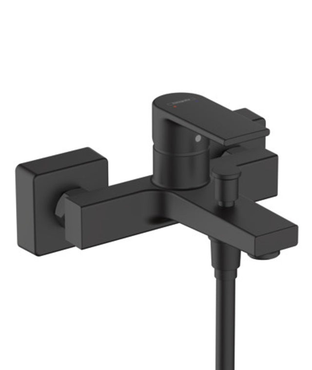 hansgrohe Vernis Shape Einhebel-Wannenmischer Aufputz Mattschwarz, 71450670