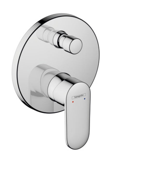 hansgrohe Vernis Blend Einhebel-Wannenmischer Unterputz für iBox universal Chrom, 71466000