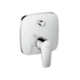hansgrohe Talis E Einhebel-Wannenmischer Unterputz mit integrierter Sicherungskombination nach EN1717 für iBox universal Chrom, 71474000