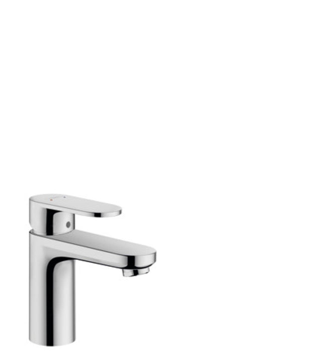 hansgrohe Vernis Blend Einhebel-Waschtischmischer 100 mit Metall Zugstangen-Ablaufgarnitur Chrom, 71559000