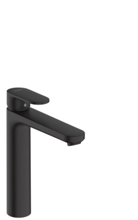 hansgrohe Vernis Blend Einhebel-Waschtischmischer 190 ohne Ablaufgarnitur Mattschwarz, 71582670