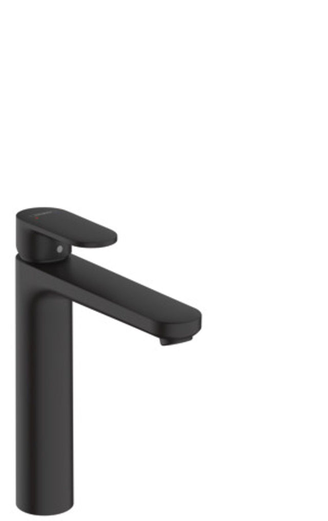 hansgrohe Vernis Blend Einhebel-Waschtischmischer 190 ohne Ablaufgarnitur Mattschwarz, 71582670