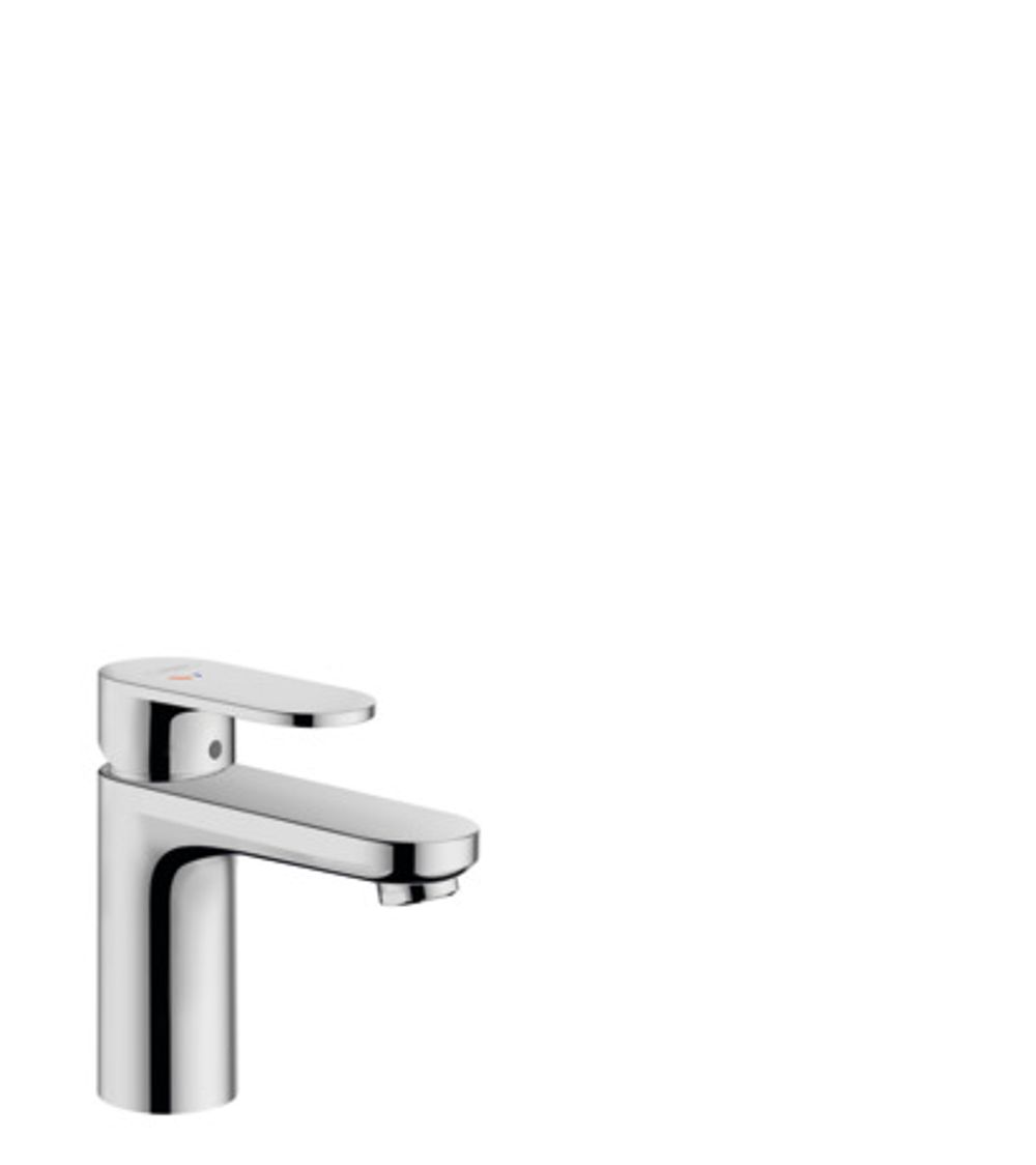 hansgrohe Vernis Blend Einhebel-Waschtischmischer 70 CoolStart mit Zugstangen-Ablaufgarnitur Chrom, 71584000