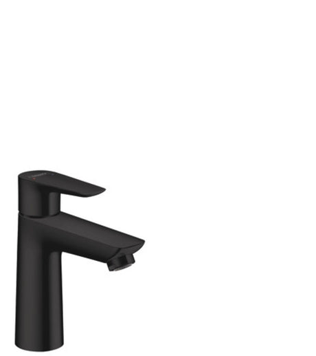 hansgrohe Talis E Einhebel-Waschtischmischer 110 ohne Ablaufgarnitur Mattschwarz, 71712670