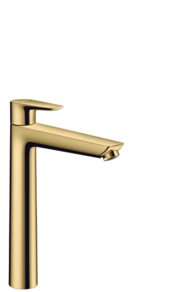 hansgrohe Talis E Einhebel-Waschtischmischer 240 ohne Ablaufgarnitur Polished Gold Optic, 71717990