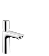 hansgrohe Talis E Selbstschluss-Standventil 110 für Kaltwasser oder vorgemischtes Wasser ohne Ablaufgarnitur Chrom, 71719000