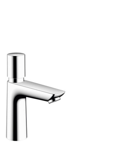 hansgrohe Talis E Selbstschluss-Standventil 110 für Kaltwasser oder vorgemischtes Wasser ohne Ablaufgarnitur Chrom, 71719000