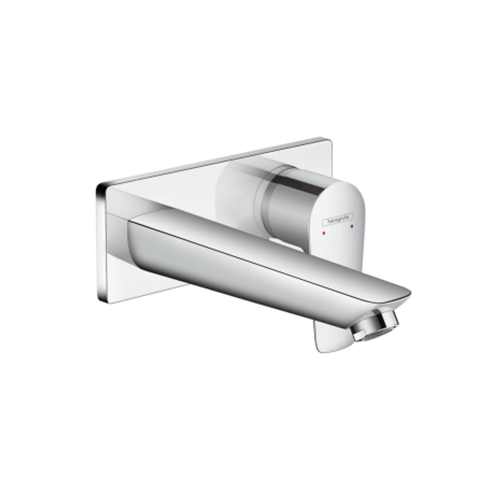 hansgrohe Talis E Einhebel-Waschtischmischer Unterputz für Wandmontage mit Auslauf 16,5 cm Chrom, 71732000