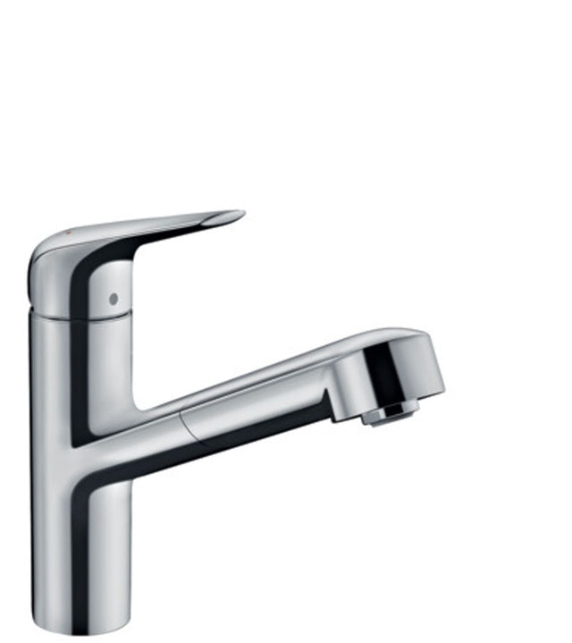 Hansgrohe HG Spültischmischer 150 Focus M42 Ausziehauslauf 1jet chrom, 71814000