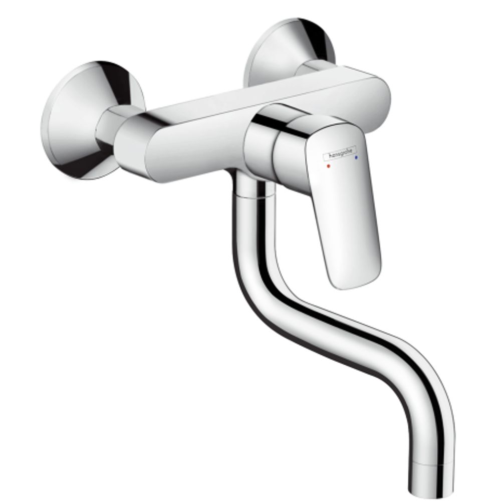 Hansgrohe HG Spültischmischer Logis M31 Wandmodell 1jet chrom, 71836000