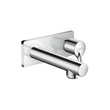 hansgrohe Talis S Einhebel-Waschtischmischer Unterputz für Wandmontage mit Auslauf 16,5 cm Chrom, 72110000