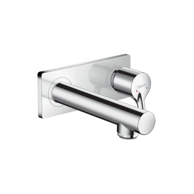 hansgrohe Talis S Einhebel-Waschtischmischer Unterputz für Wandmontage mit Auslauf 16,5 cm Chrom, 72110000