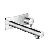 hansgrohe Talis S Einhebel-Waschtischmischer Unterputz für Wandmontage mit Auslauf 22,5 cm Chrom, 72111000