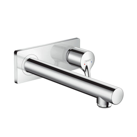 hansgrohe Talis S Einhebel-Waschtischmischer Unterputz für Wandmontage mit Auslauf 22,5 cm Chrom, 72111000