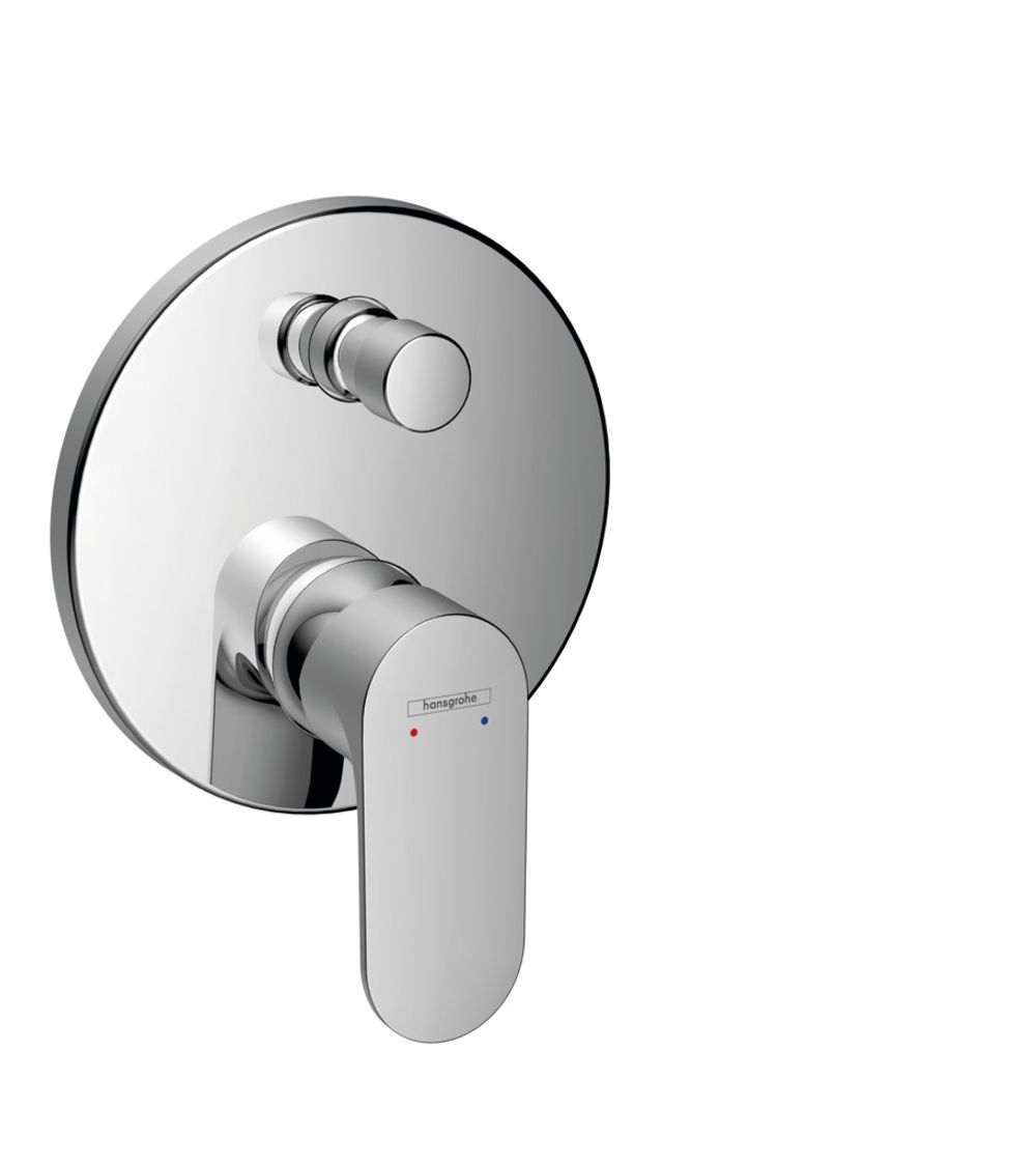hansgrohe Rebris S Einhebel-Wannenmischer Unterputz für iBox universal Chrom, 72466000