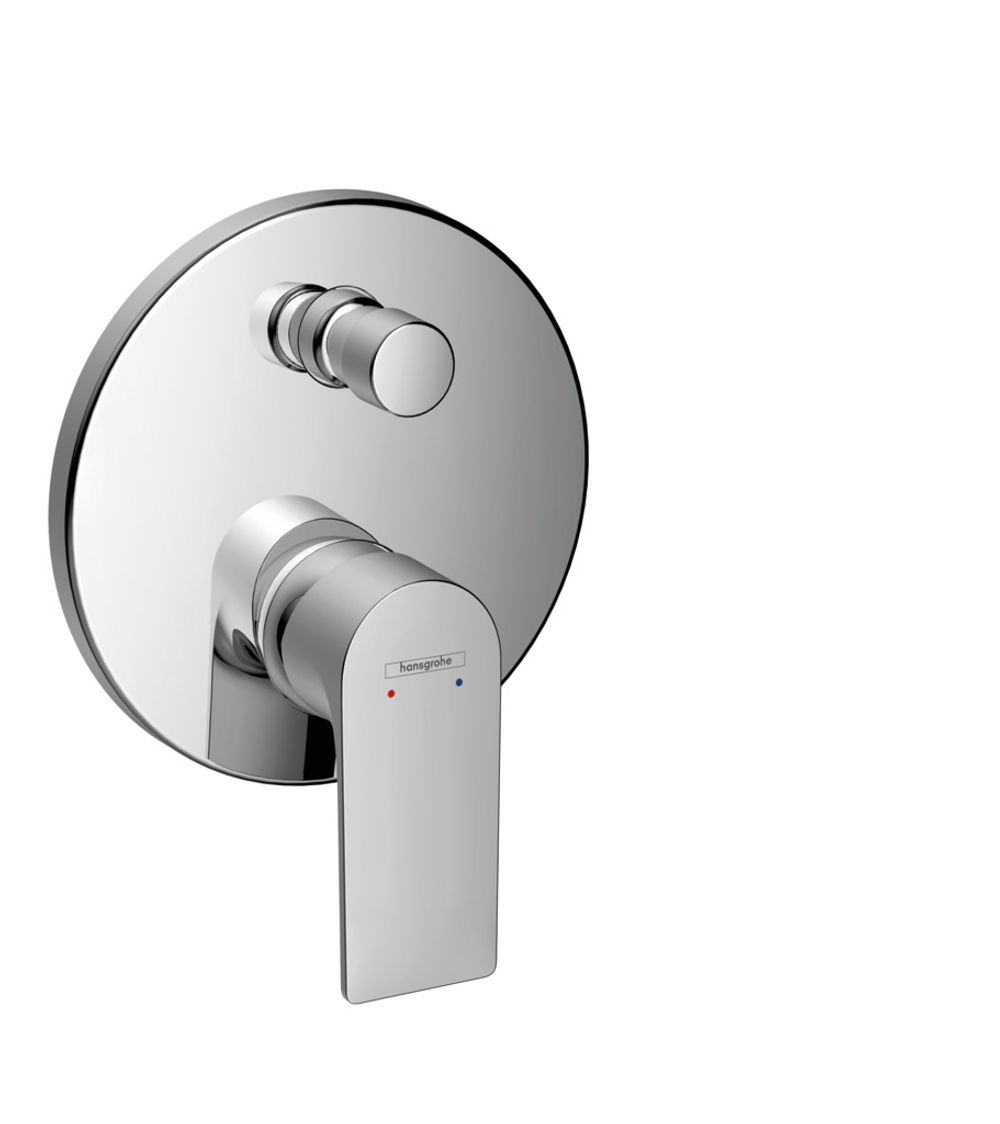 hansgrohe Rebris E Einhebel-Wannenmischer Unterputz für iBox universal Chrom, 72468000