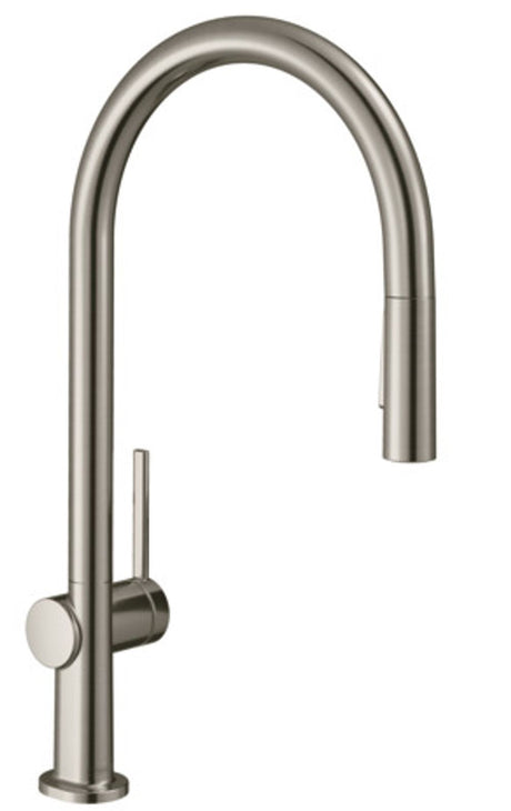 Hansgrohe HG Spültischmischer 210 Talis M54 Ausziehbrause 2jet edelstahl-optik, 72800800