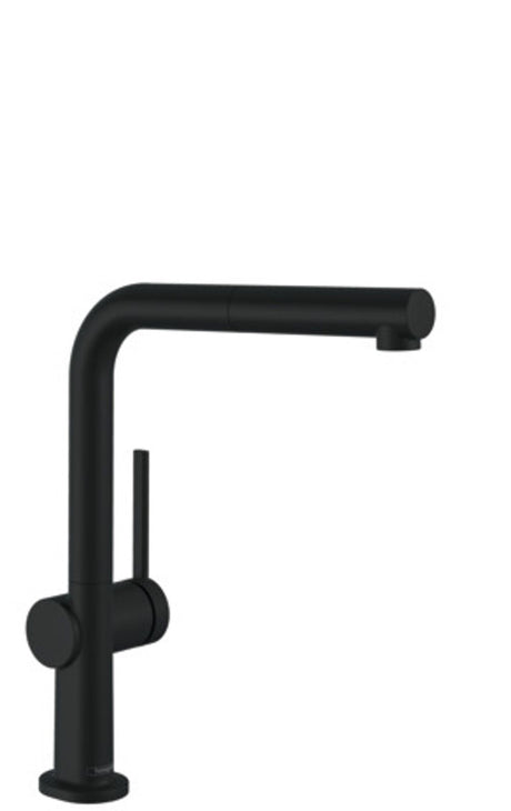 Hansgrohe HG Spültischmischer 270 Talis M54 Ausziehauslauf 1jet mattschwarz, 72808670