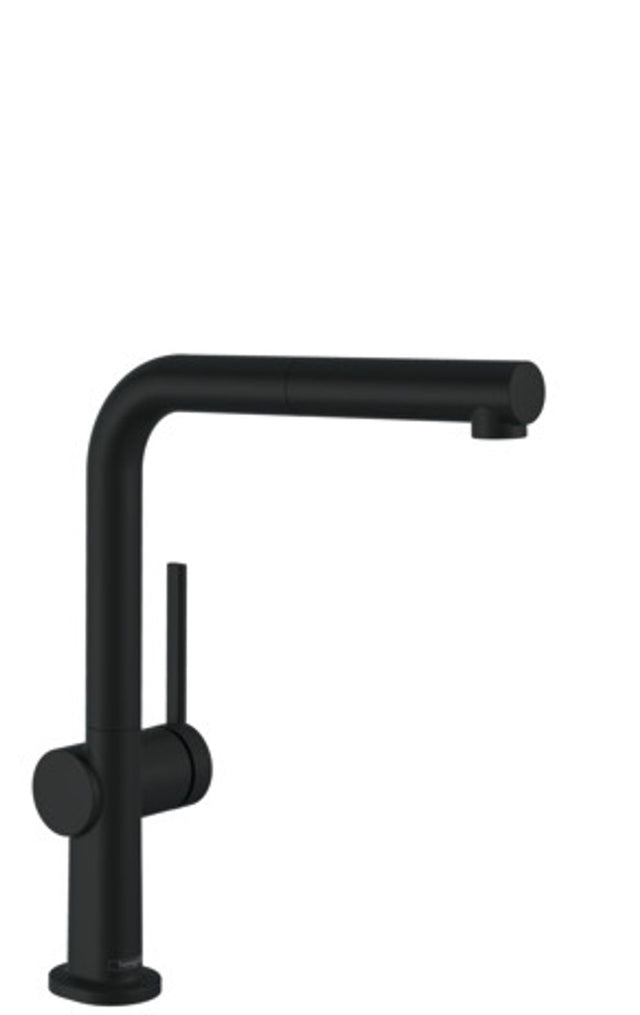 Hansgrohe HG Spültischmischer 270 Talis M54 Ausziehauslauf 1jet mattschwarz, 72808670