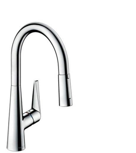 Hansgrohe HG Spültischmischer 200 Talis M51 Ausziehbrause 2jet edelstahl-optik, 72813800