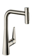 Hansgrohe HG Spültischmischer 300 Talis Select M51 Ausziehbrause 2jet edelstahl-optik, 72823800