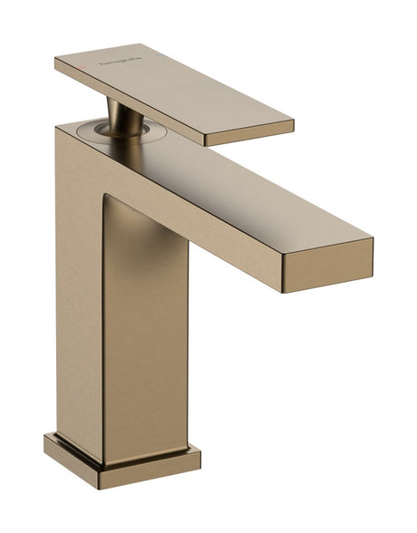 Hansgrohe HG Tecturis E Einhebel-Waschtischmischer 110 EcoSmart+ ohne Ablaufgarnitur Brushed Bronze, 73011140
