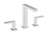 Hansgrohe HG Tecturis E 3-Loch Waschtischarmatur 150 EcoSmart+ mit Push-Open Ablaufgarnitur Chrom, 73030000