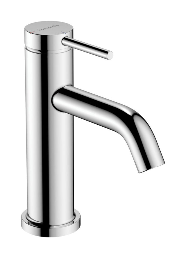 hansgrohe Tecturis S Einhebel-Waschtischmischer 80 CoolStart EcoSmart+ ohne Ablaufgarnitur Chrom, 73301000