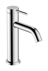 hansgrohe Tecturis S Einhebel-Waschtischmischer 110 EcoSmart+ mit Zugstangen-Ablaufgarnitur Chrom, 73310000
