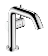 hansgrohe Tecturis S Einhebel-Waschtischmischer 110 Fine CoolStart EcoSmart+ mit Push-Open Ablaufgarnitur Chrom, 73320000