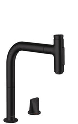 Hansgrohe HG 2-Loch SPTM 200 Metris Select M71 Ausziehbrause 2jet sBox mattschwarz, 73818670