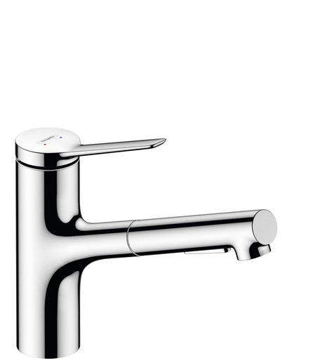 Hansgrohe HG Spültischmischer 150 Zesis M33 Ausziehbrause 2jet chrom, 74800000