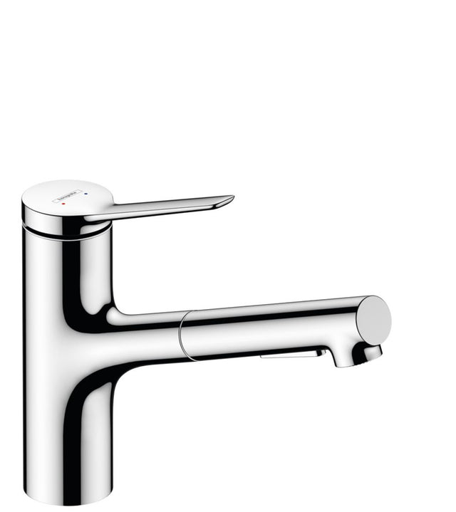 Hansgrohe HG Spültischmischer 150 Zesis M33 Ausziehbrause 2jet chrom, 74800000