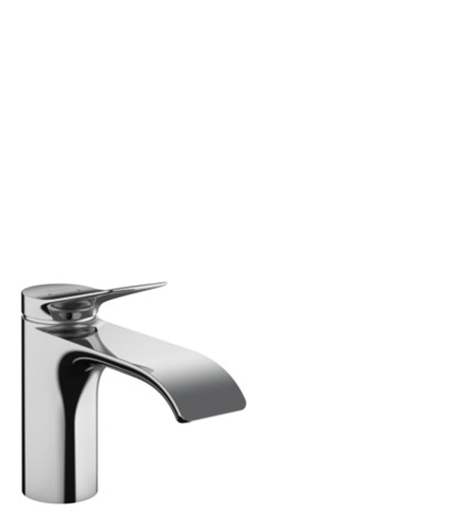 hansgrohe Vivenis Einhebel-Waschtischmischer 80 ohne Ablaufgarnitur Chrom, 75012000