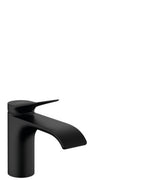 hansgrohe Vivenis Einhebel-Waschtischmischer 80 ohne Ablaufgarnitur Mattschwarz, 75012670