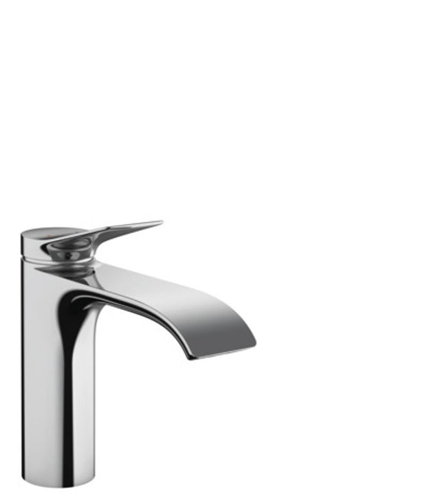hansgrohe Vivenis Einhebel-Waschtischmischer 110 mit Zugstangen-Ablaufgarnitur Chrom, 75020000