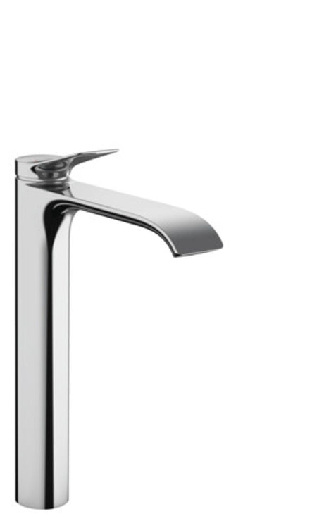 hansgrohe Vivenis Einhebel-Waschtischmischer 250 für Aufsatzwaschtische ohne Ablaufgarnitur Chrom, 75042000
