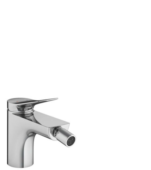 hansgrohe Vivenis Einhebel-Bidetmischer mit Zugstangen-Ablaufgarnitur Chrom, 75200000