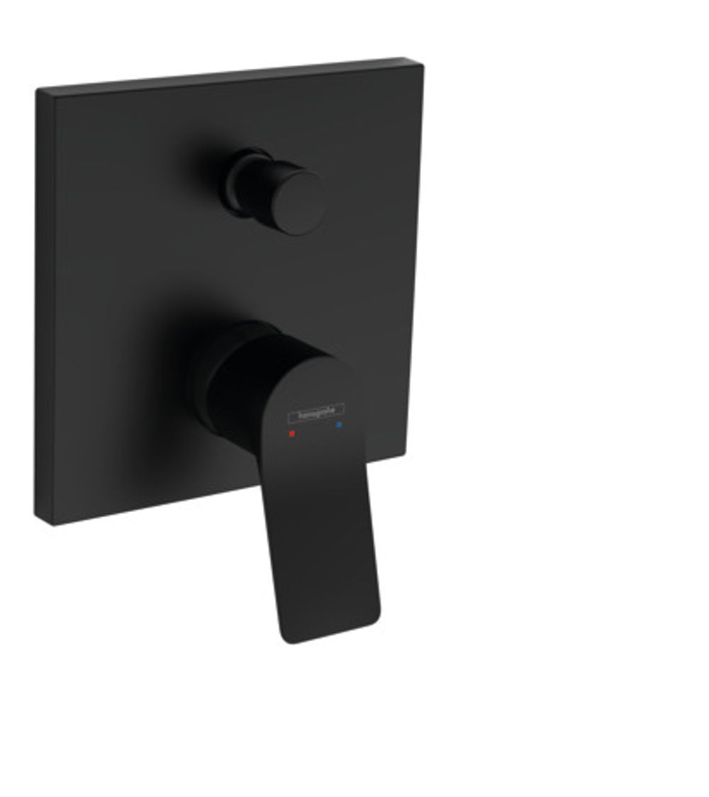 hansgrohe Vivenis Einhebel-Wannenmischer Unterputz für iBox universal Mattschwarz, 75415670