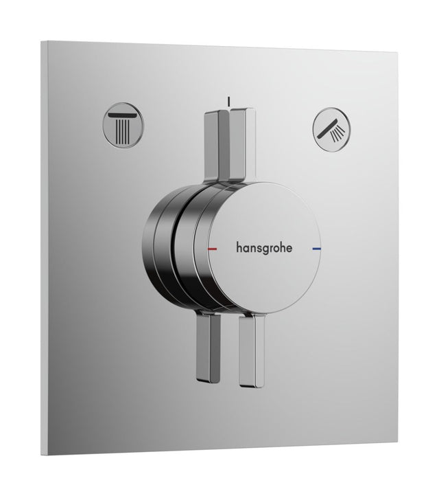 Hansgrohe HG DuoTurn E Mischer Unterputz für 2 Verbraucher Chrom, 75417000