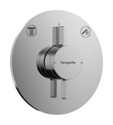 Hansgrohe HG DuoTurn S Mischer Unterputz für 2 Verbraucher Chrom, 75418000