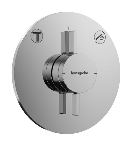 Hansgrohe HG DuoTurn S Mischer Unterputz für 2 Verbraucher Chrom, 75418000