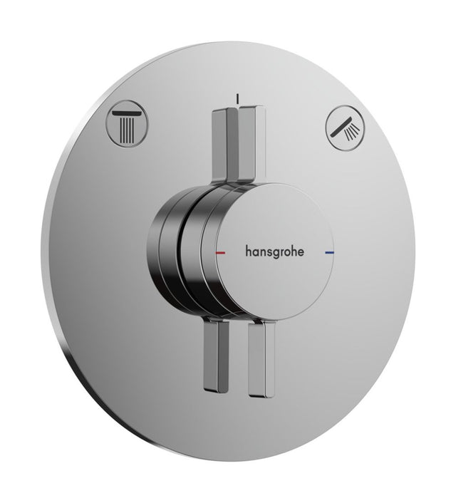 Hansgrohe HG DuoTurn S Mischer Unterputz für 2 Verbraucher Chrom, 75418000
