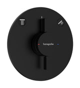 Hansgrohe HG DuoTurn S Mischer Unterputz für 2 Verbraucher Mattschwarz, 75418670